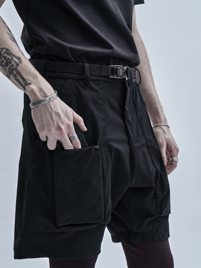 nirea shorts schoeller dryskin black