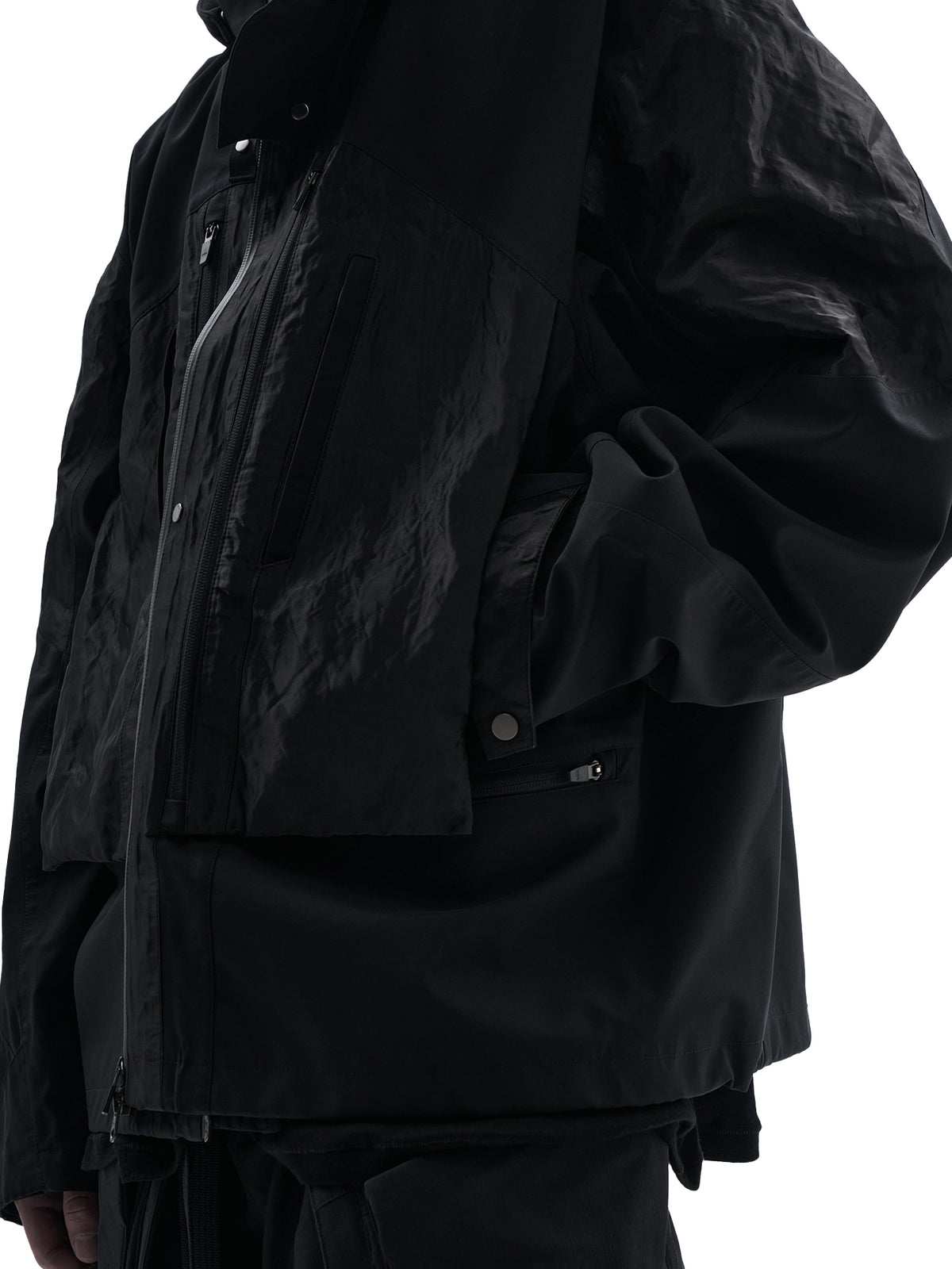 urren jacket schoeller metal / allweather black