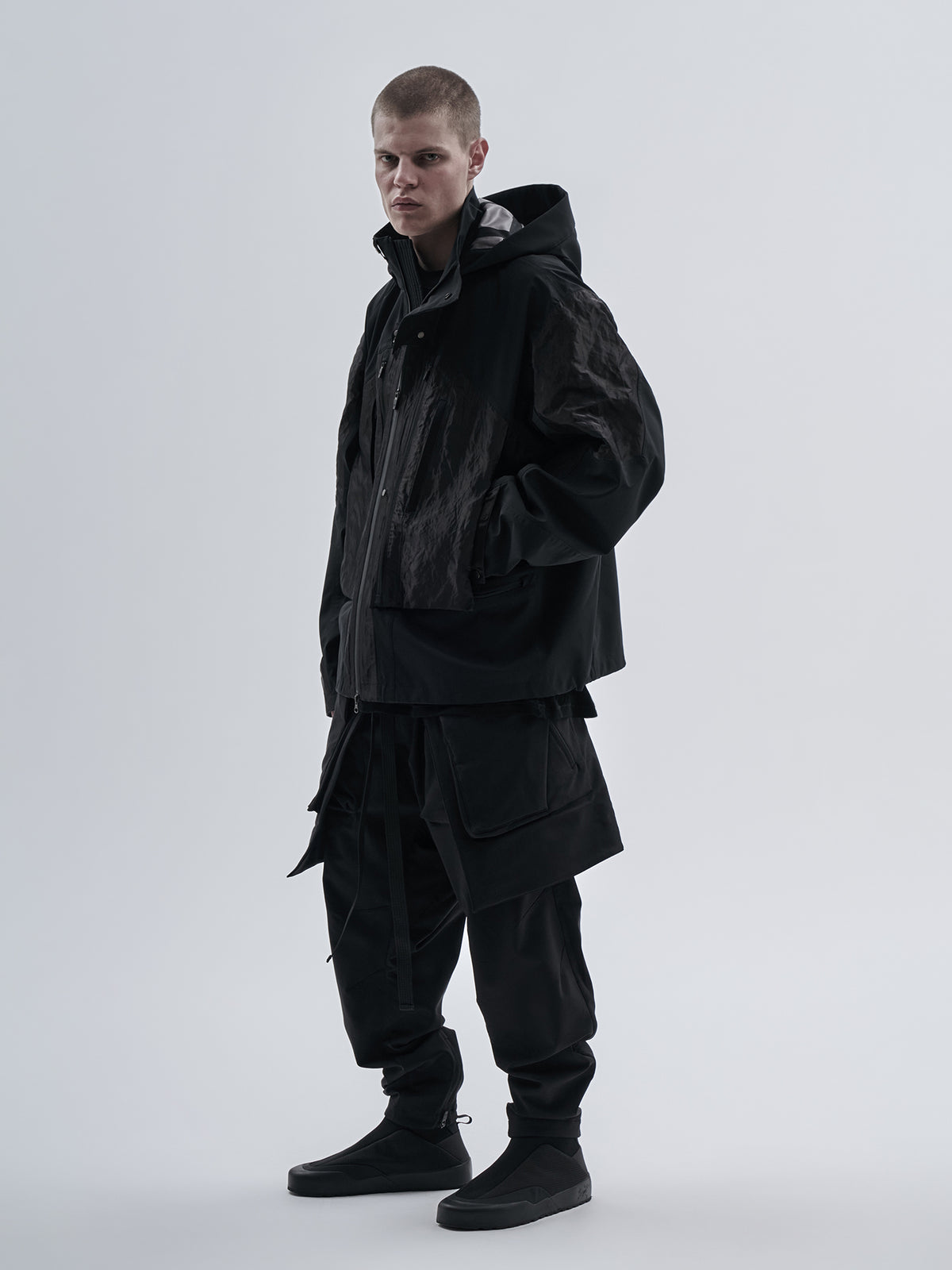 urren jacket schoeller metal / allweather black