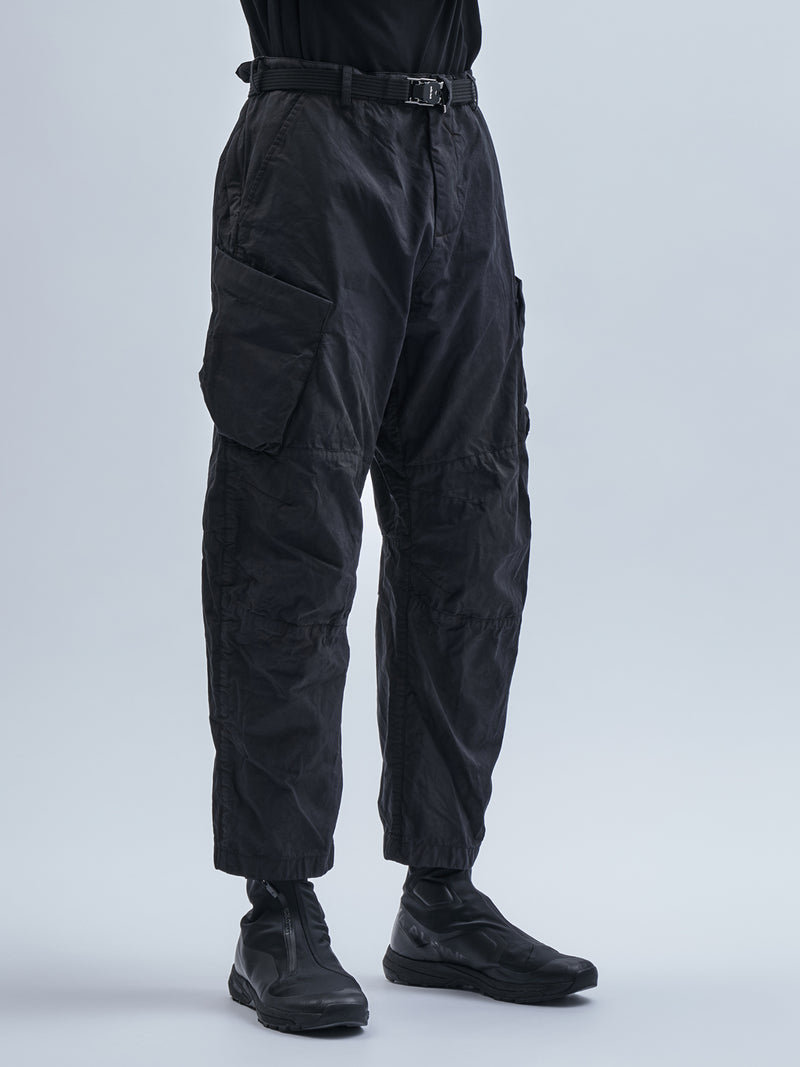 arrate cargo pants stotz etaproof charcoal dye