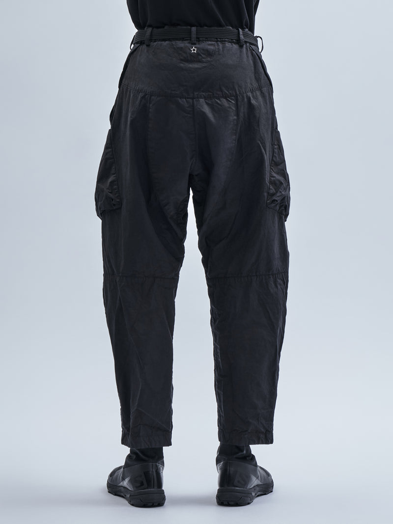 arrate cargo pants stotz etaproof charcoal dye