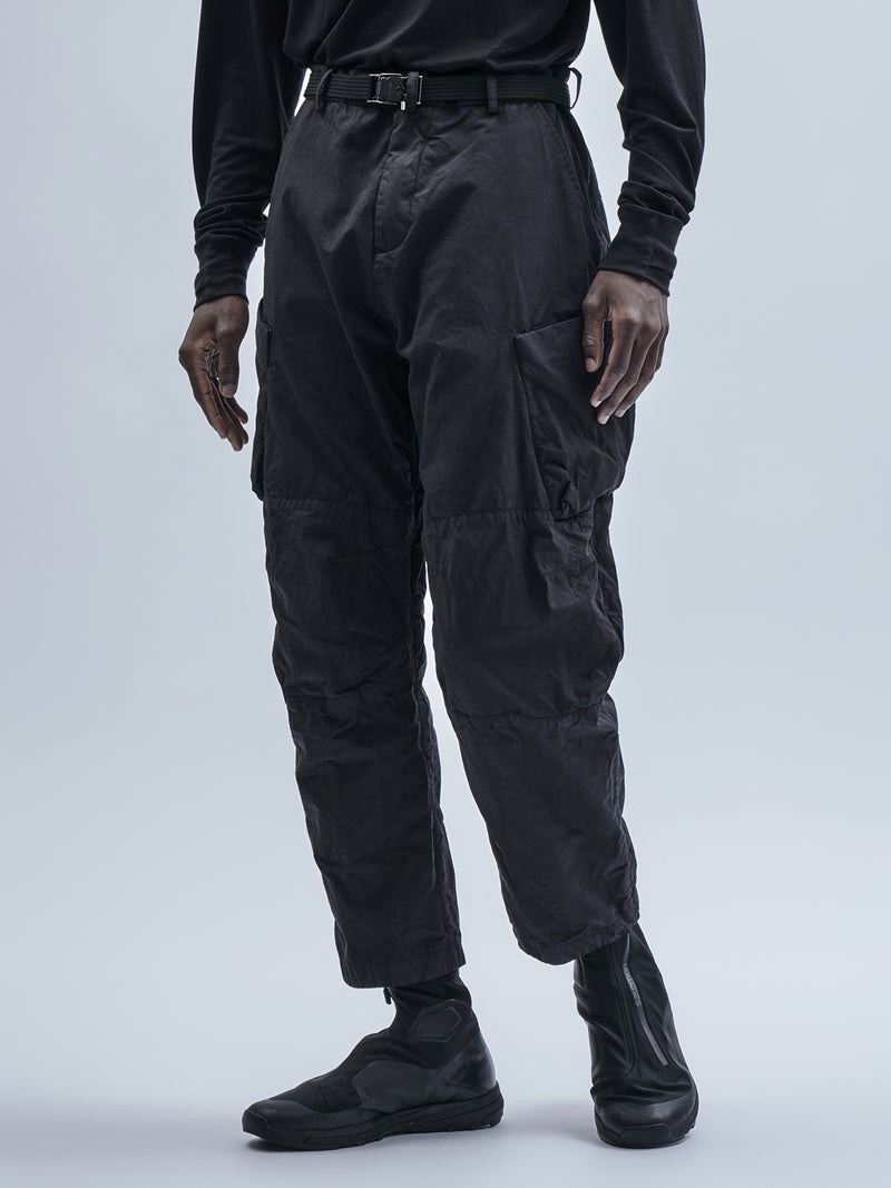 arrate cargo pants stotz etaproof charcoal dye