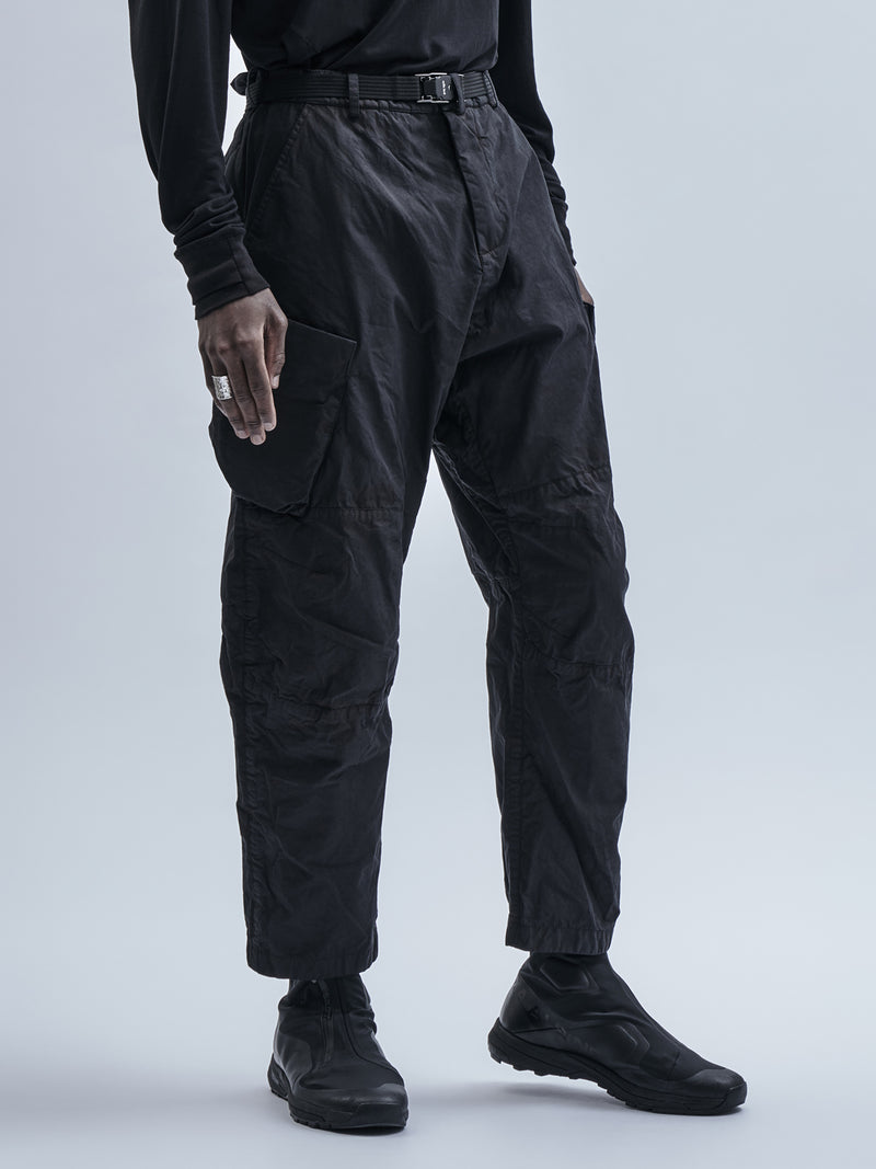 arrate cargo pants stotz etaproof charcoal dye