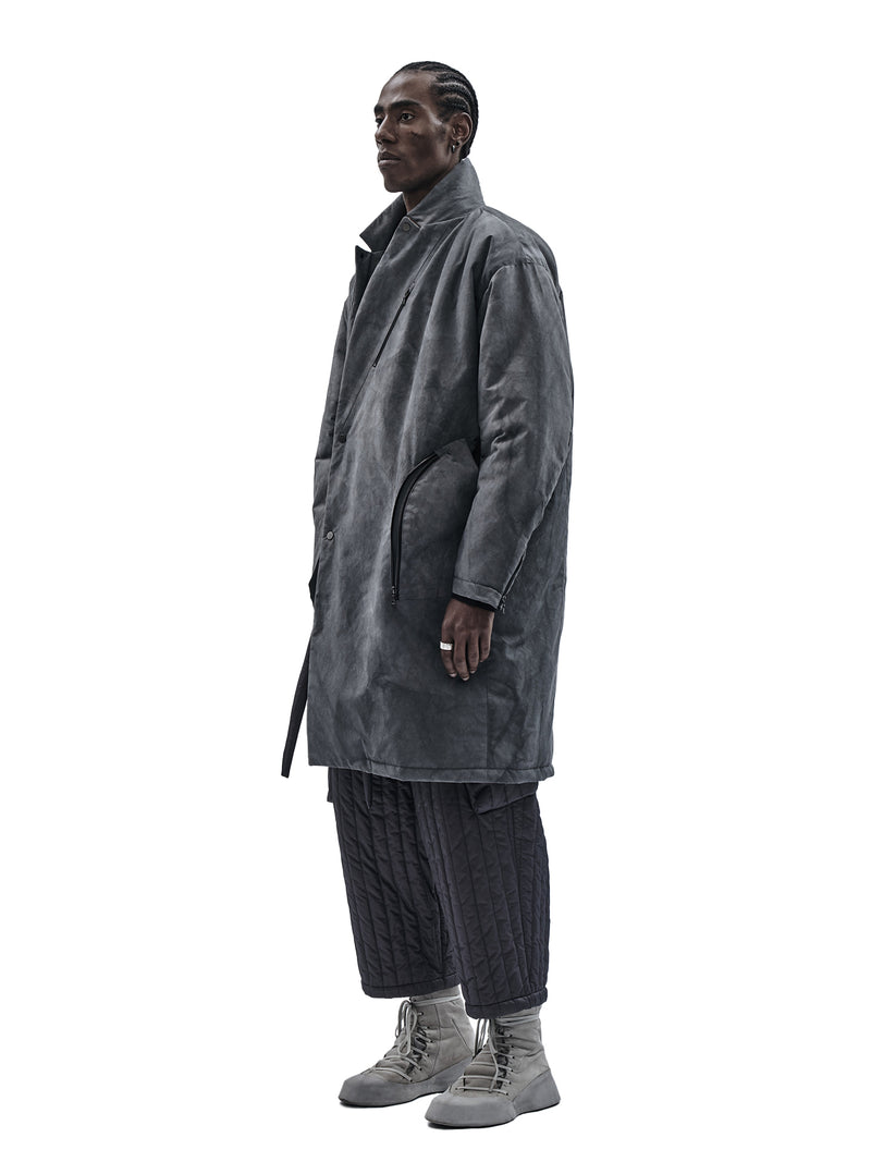 arima coat cold dyed grey