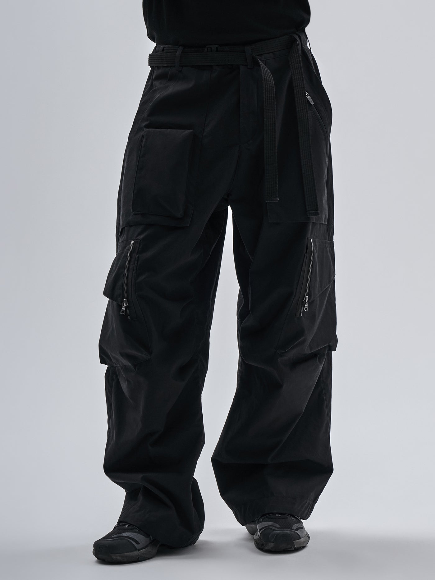 【即発送】 LAKENZIE CARGO PANTS BLACK aroka cargo pants black – enfin levé