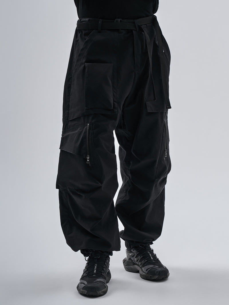 aroka cargo pants black