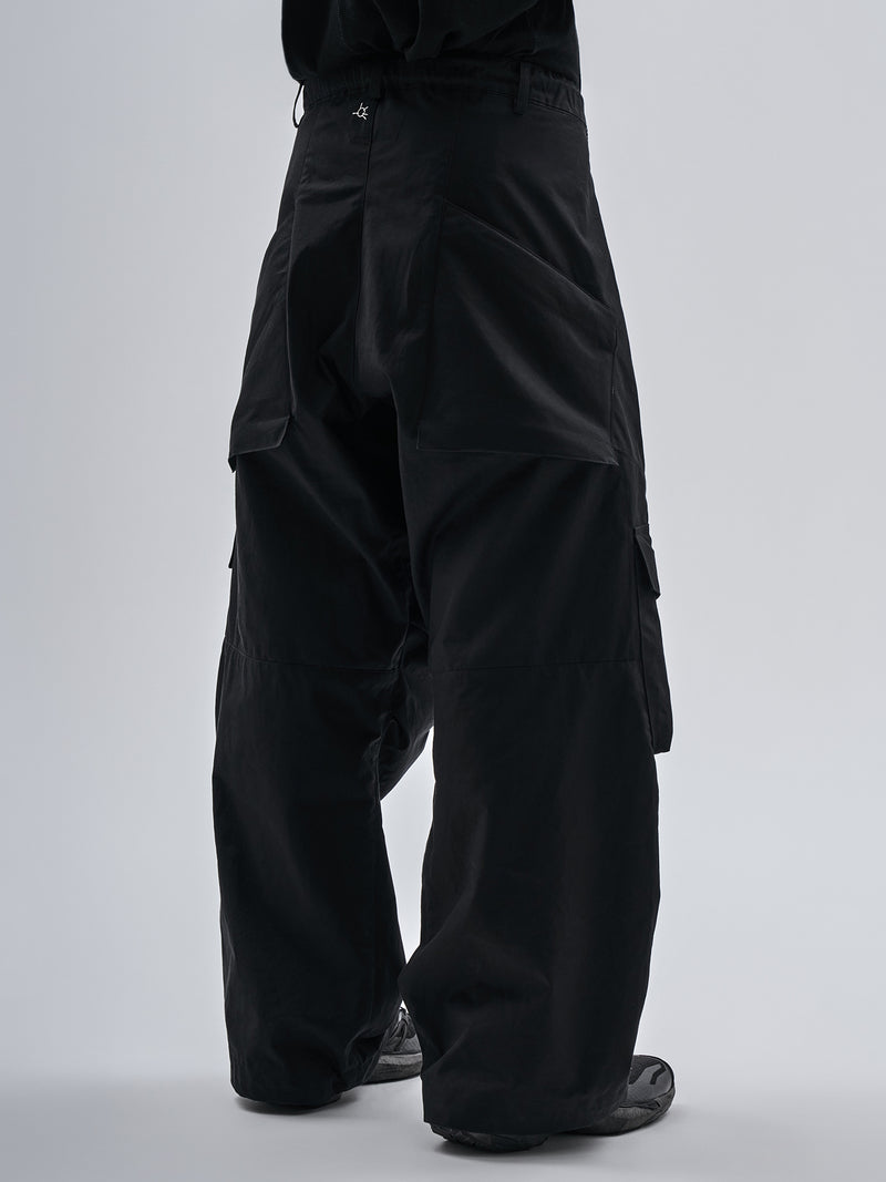 aroka cargo pants black