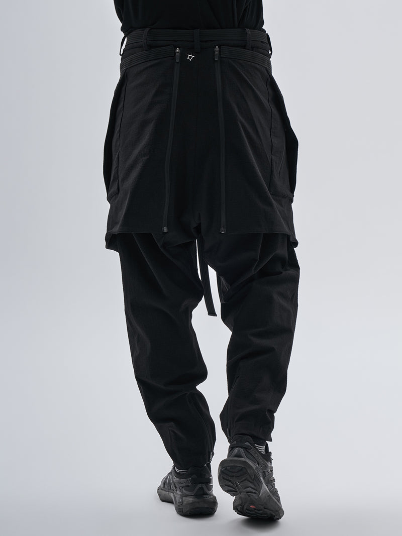 berrin cargo pants ripstop dyneema black – enfin levé