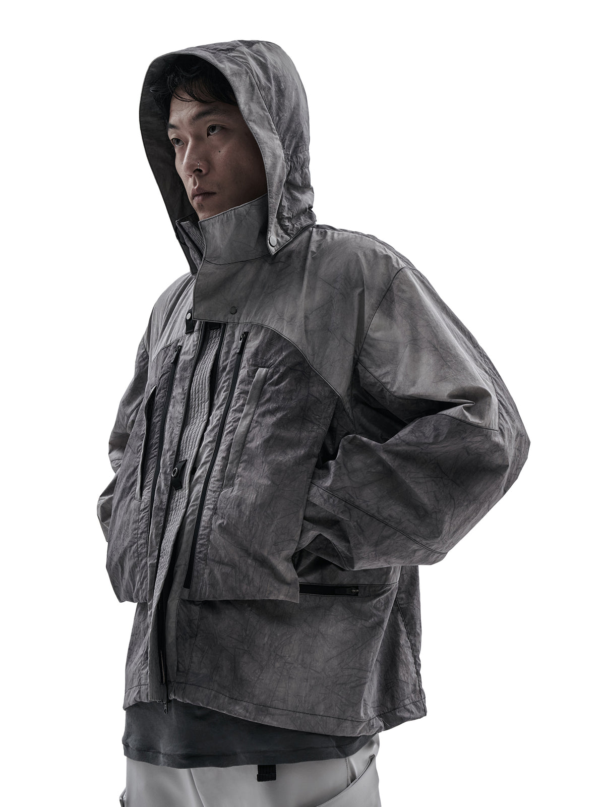 urren jacket cold dyed smoke