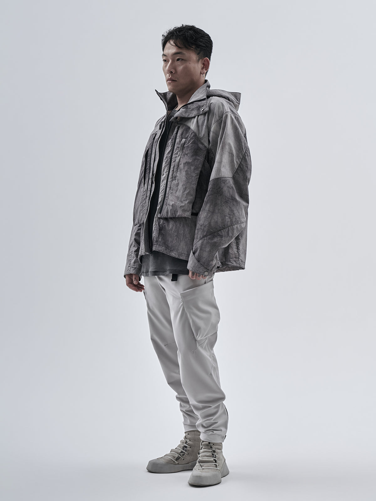 urren jacket cold dyed smoke