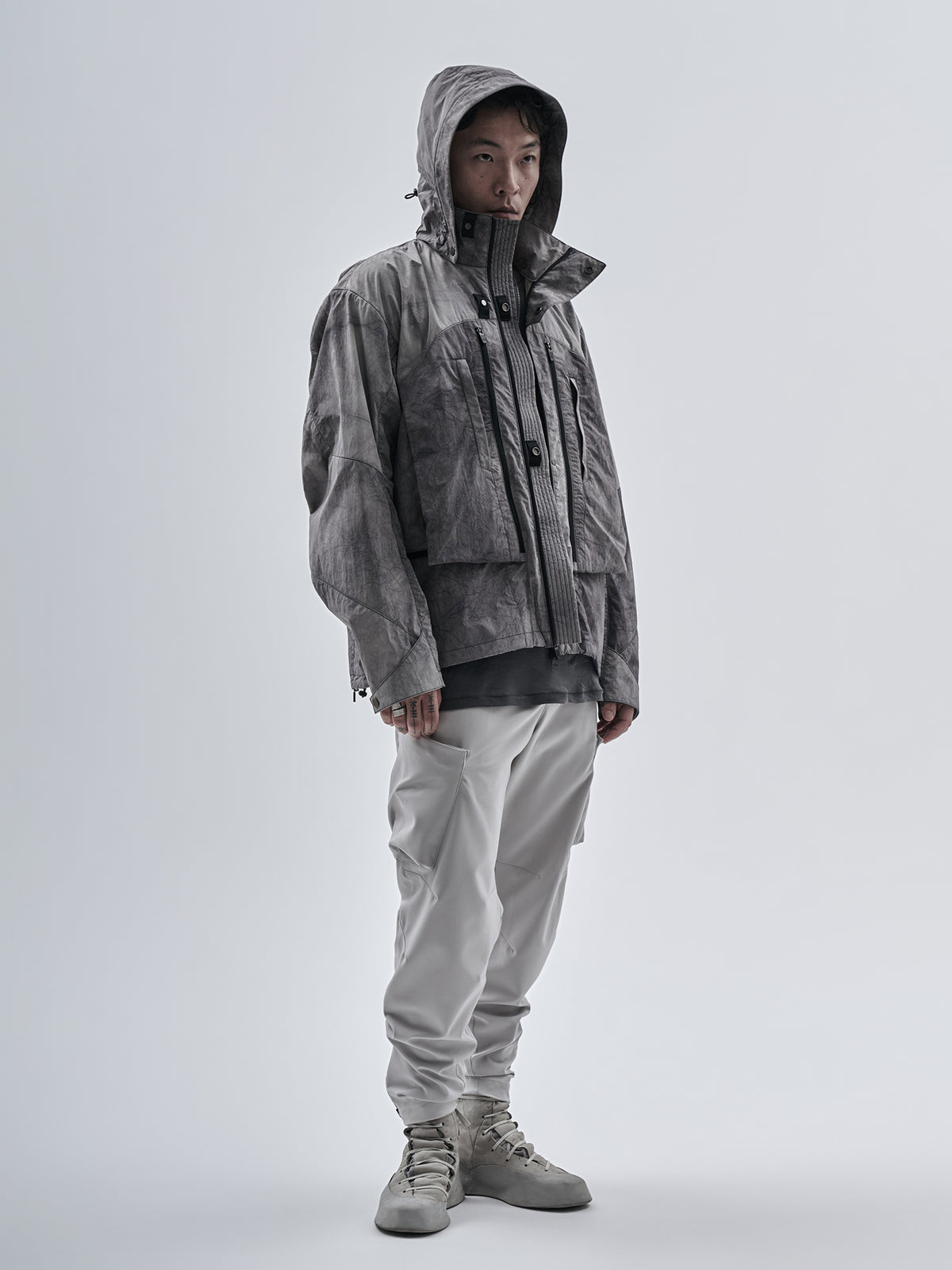 urren jacket cold dyed smoke