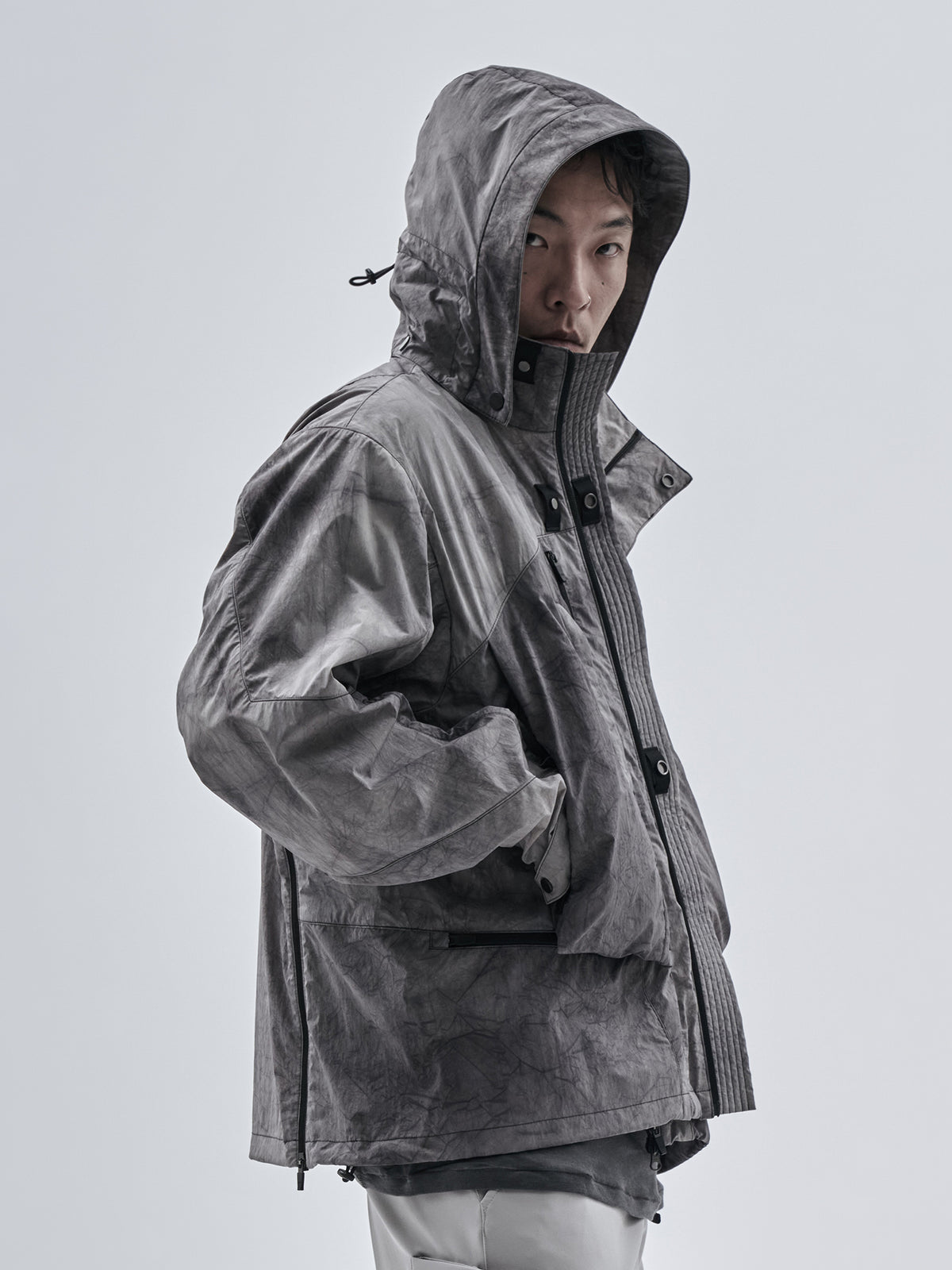 urren jacket cold dyed smoke