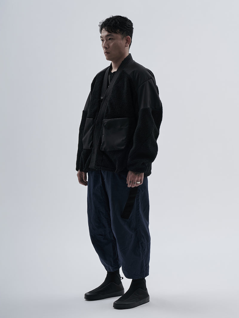 mendix noragi merino wool sherpa black – enfin levé