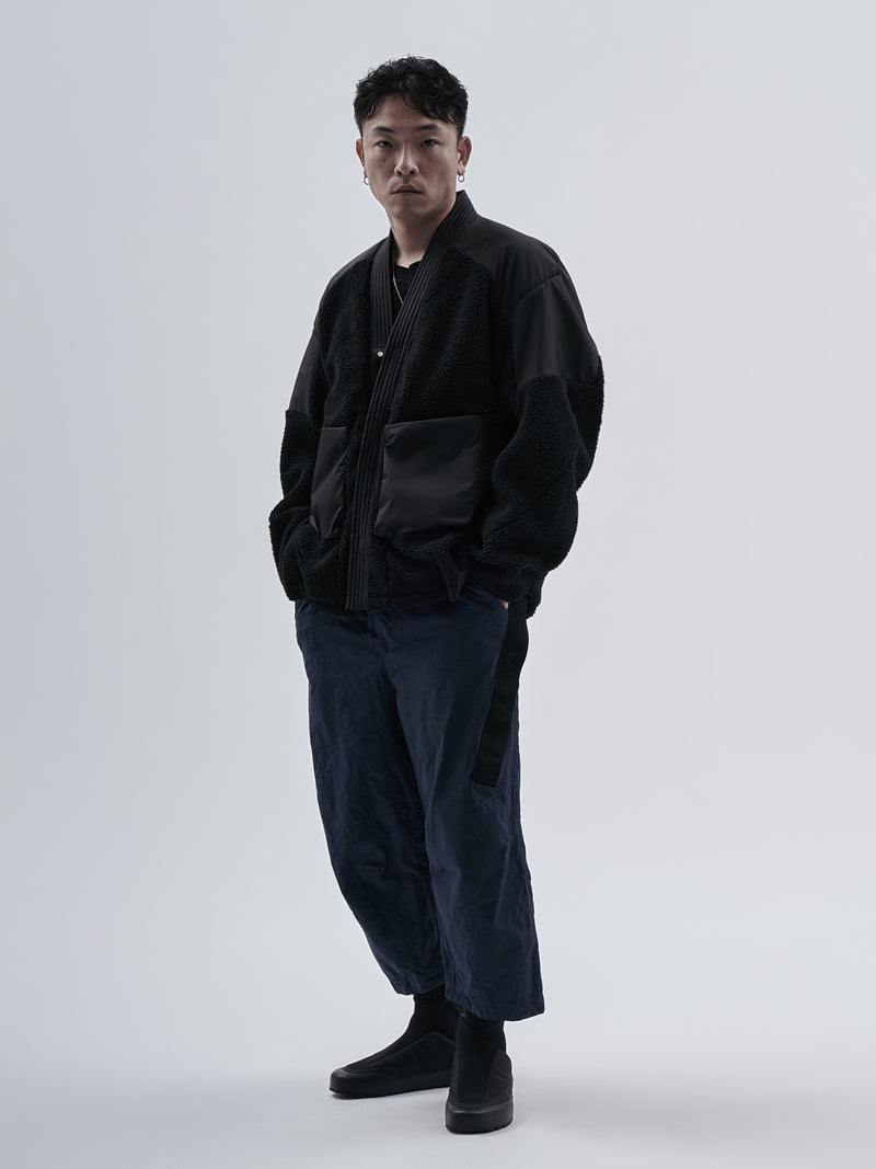 mendix noragi merino wool sherpa black – enfin levé
