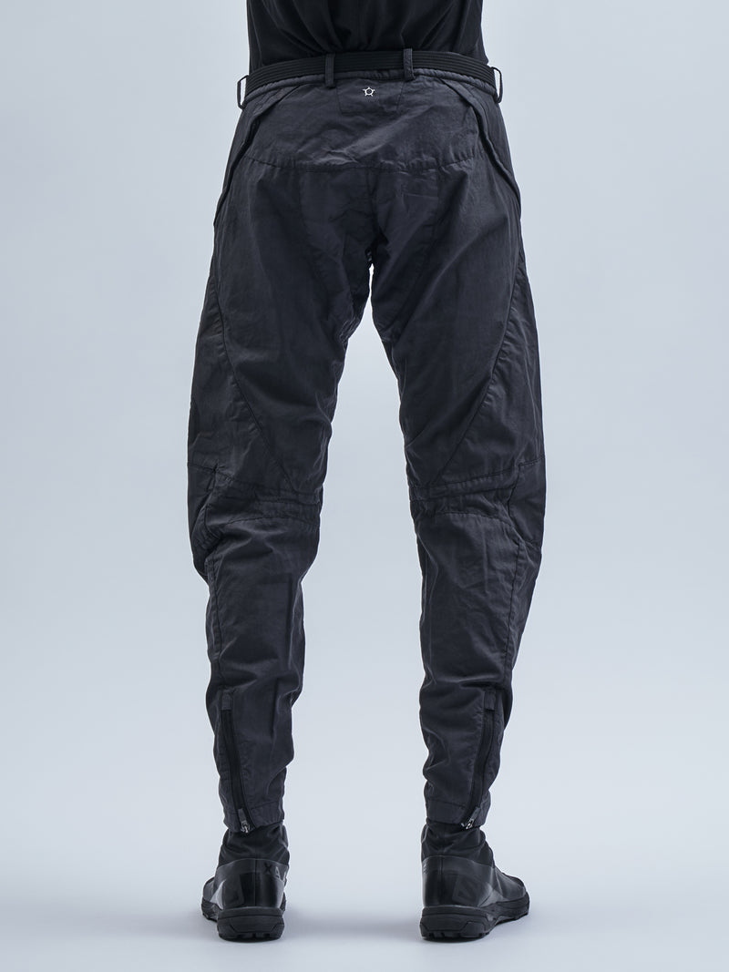 ameztu articulated pants etaproof charcoal dye