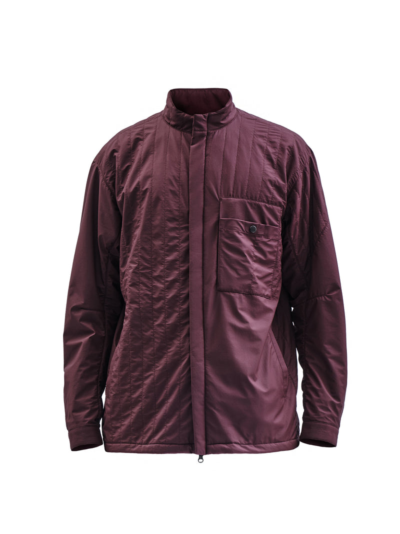 nahien insulator jacket burgundy