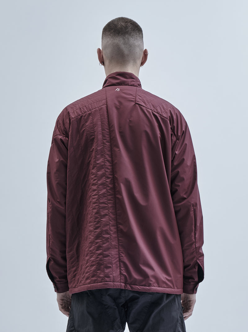 nahien insulator jacket burgundy