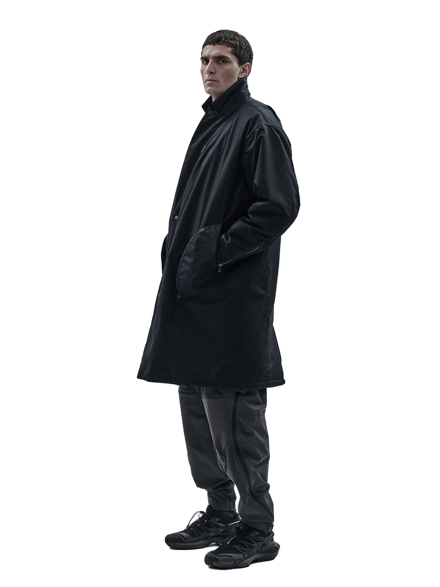 enfin levé - arima adjustable coat etaproof shadow dye