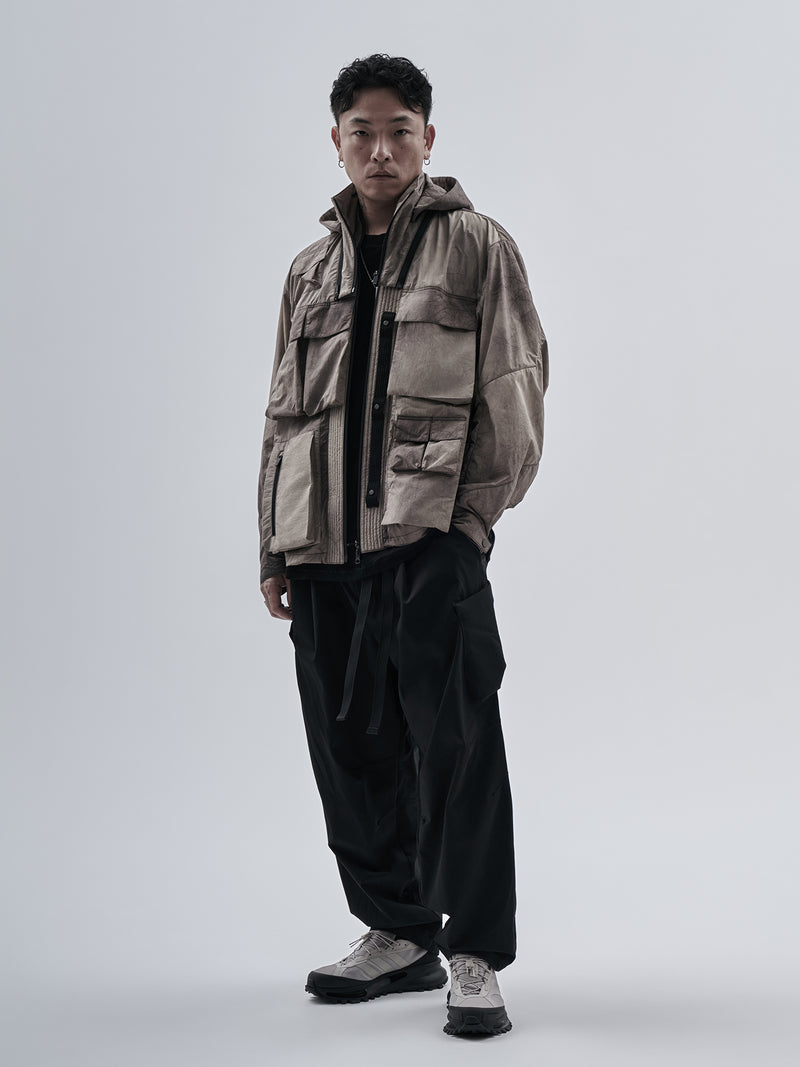 artxa cargo pants schoeller dryskin black