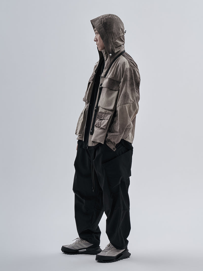 artxa cargo pants schoeller dryskin black