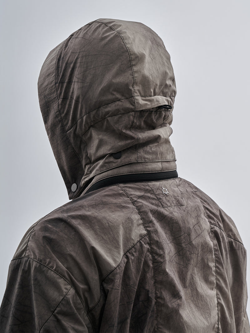 luken jacket cold dyed burnt sand