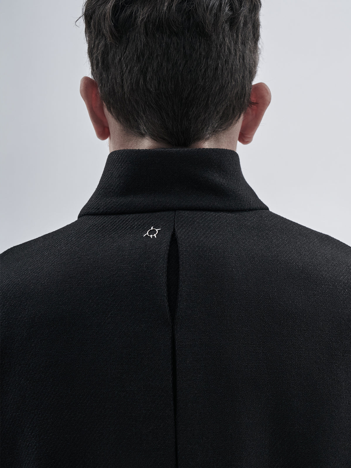 itxar blazer technical wool onyx