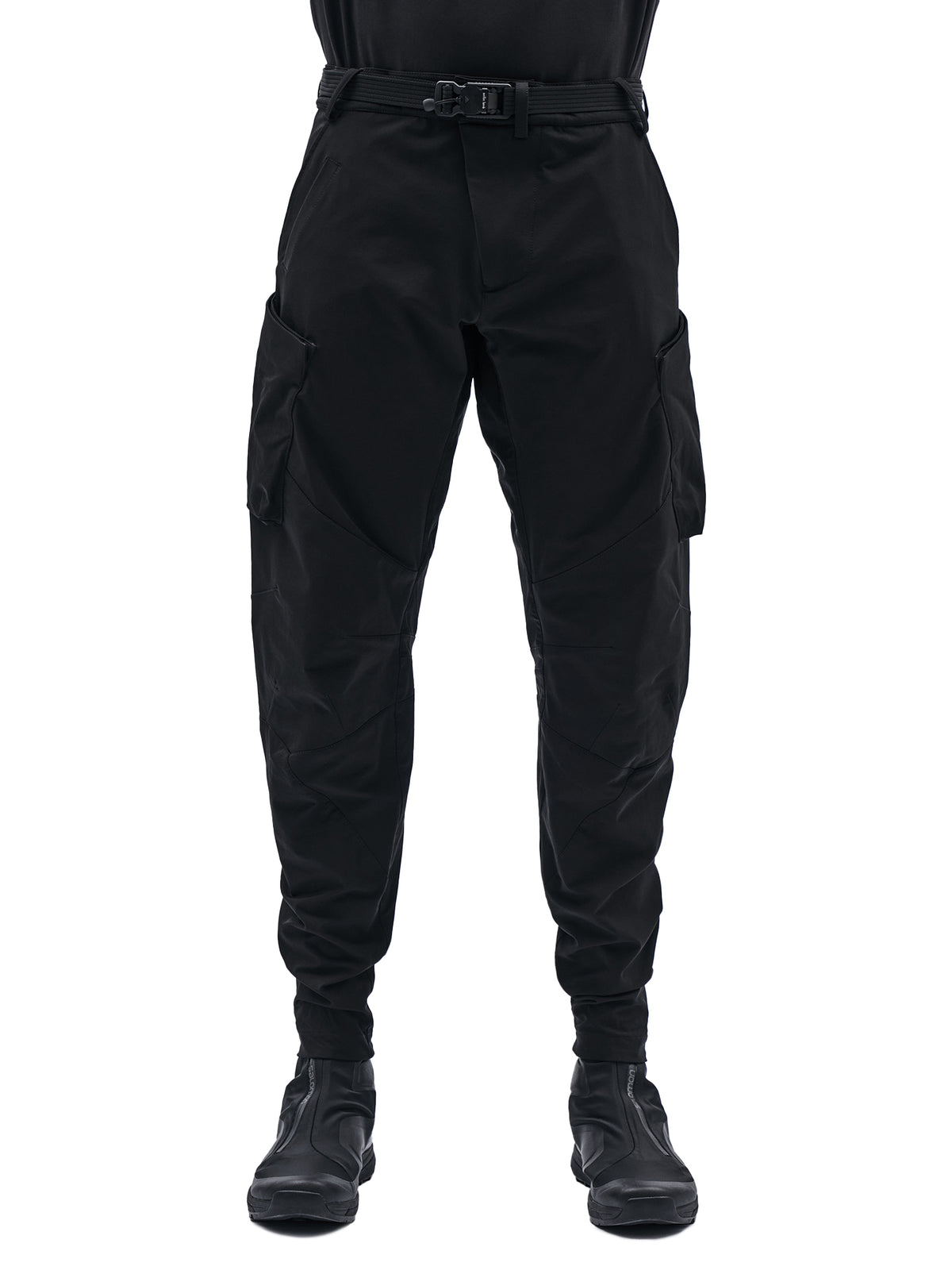 ameztu articulated cargo pants schoeller dryskin black // RTS