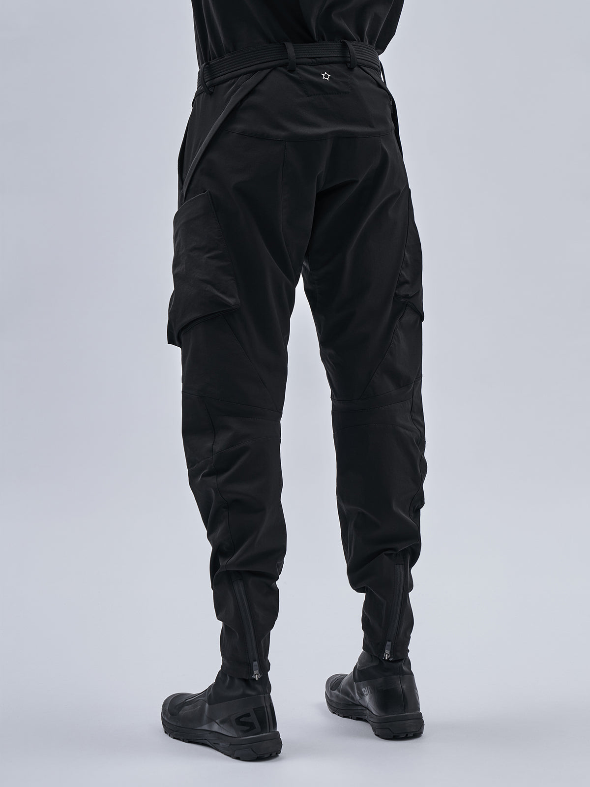 ameztu articulated cargo pants schoeller dryskin black // RTS