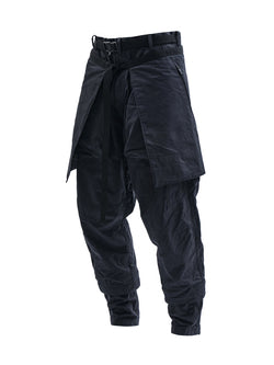 saieta cargo pants stotz etaproof charcoal dye