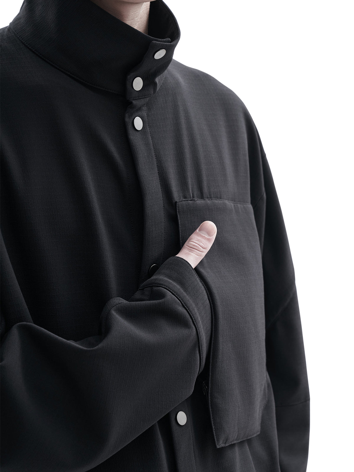 sarein jacket schoeller naturetec merino black