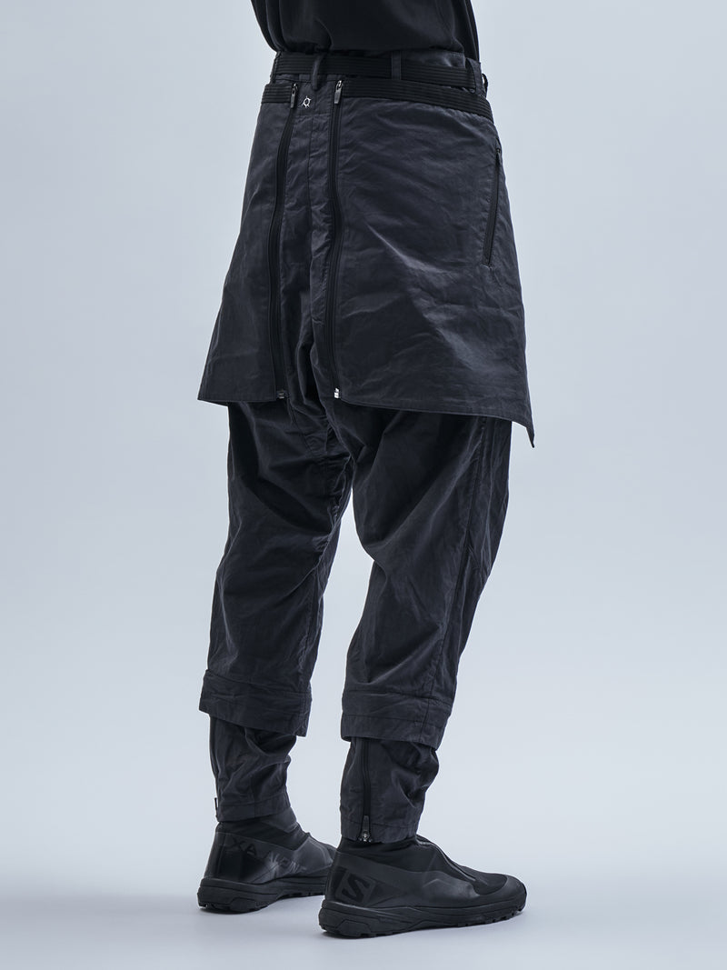 saieta cargo pants stotz etaproof charcoal dye