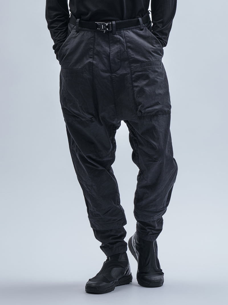 saieta cargo pants stotz etaproof charcoal dye