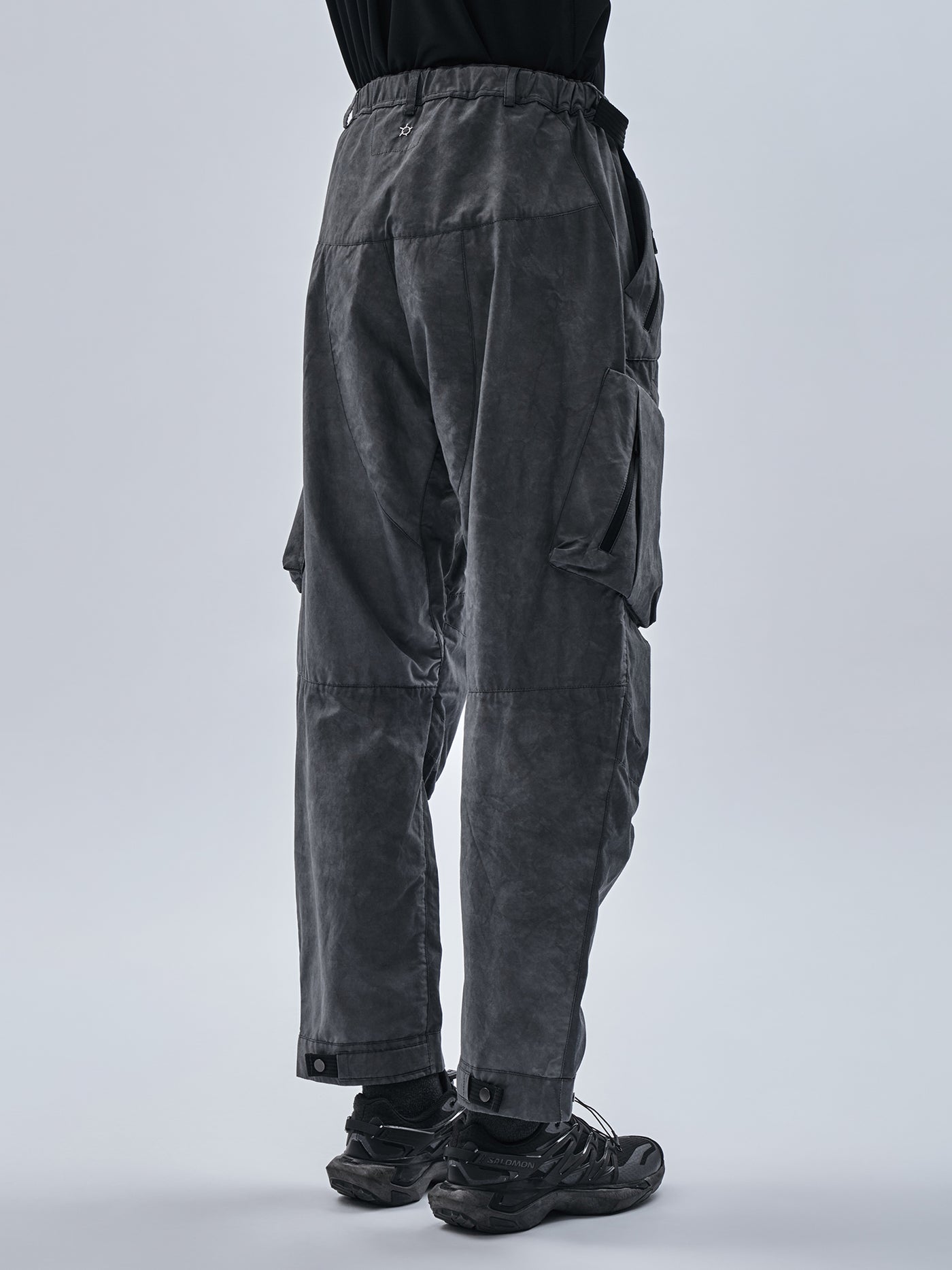 loratu cargo pants (XX) cold dyed grey – enfin levé