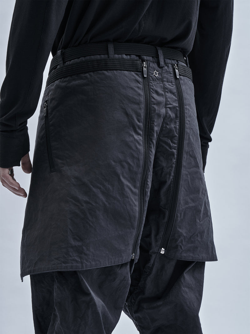 saieta cargo pants stotz etaproof charcoal dye