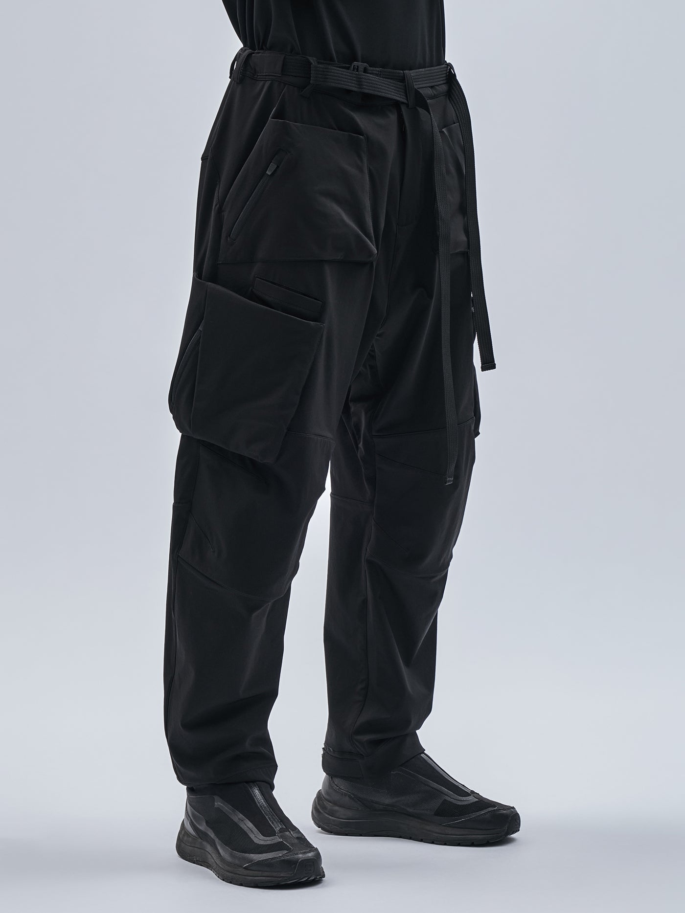loratu cargo pants (XX) schoeller dryskin black – enfin levé