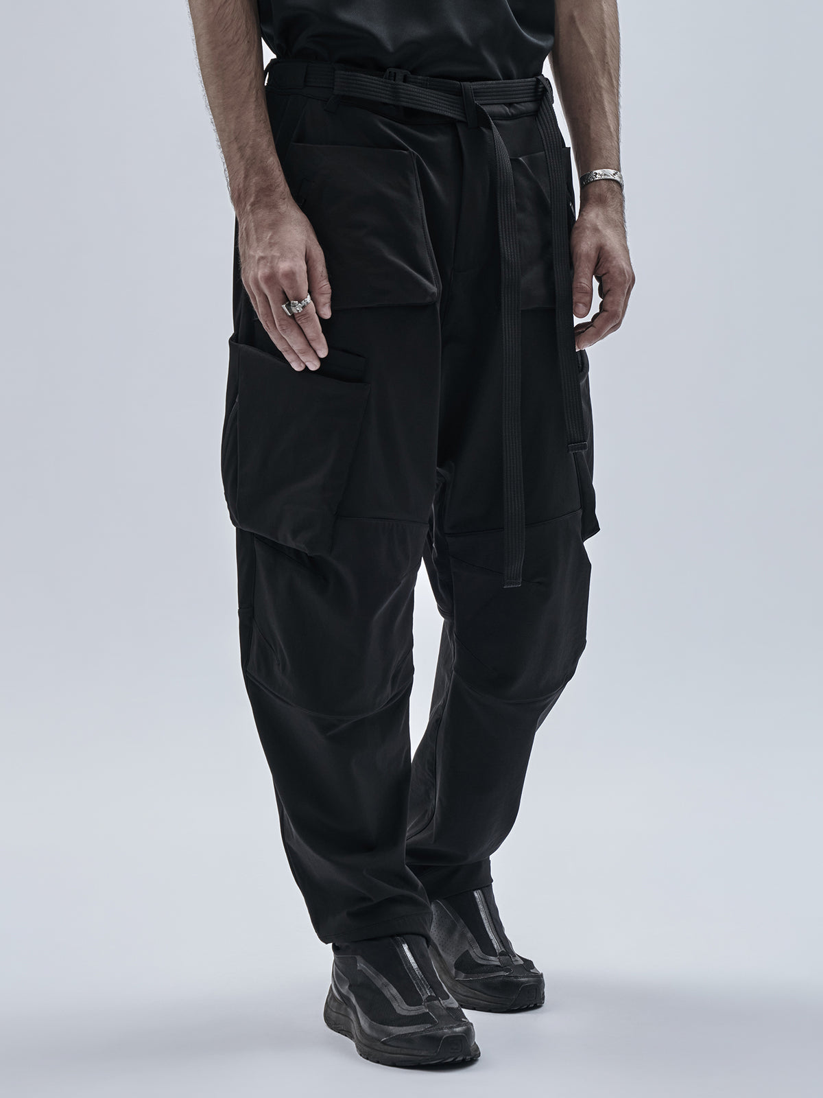 loratu cargo pants (XX) schoeller dryskin black