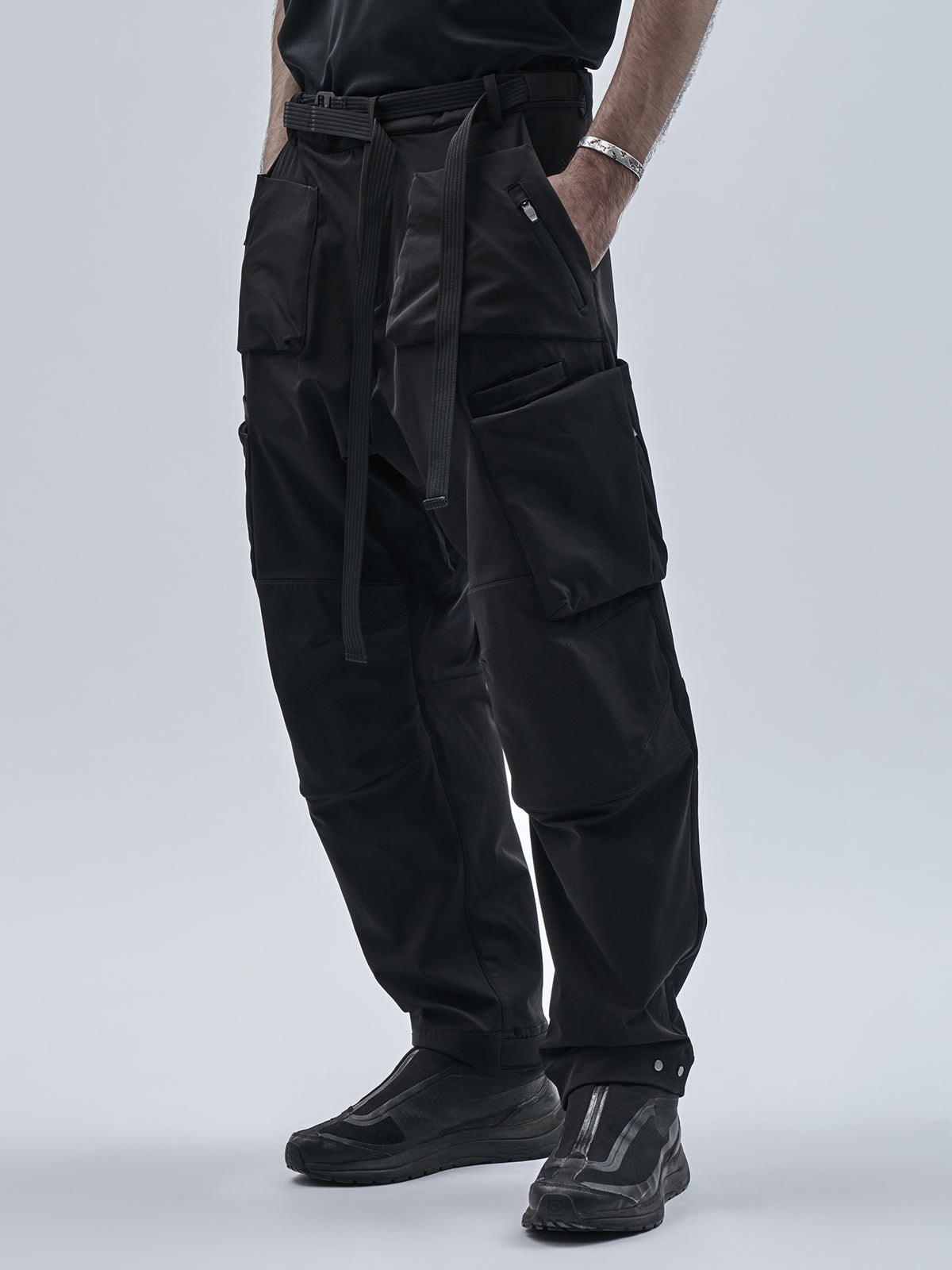 loratu cargo pants (XX) schoeller dryskin black