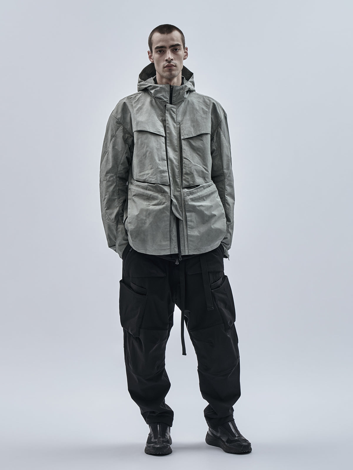 loratu cargo pants (XX) schoeller dryskin black