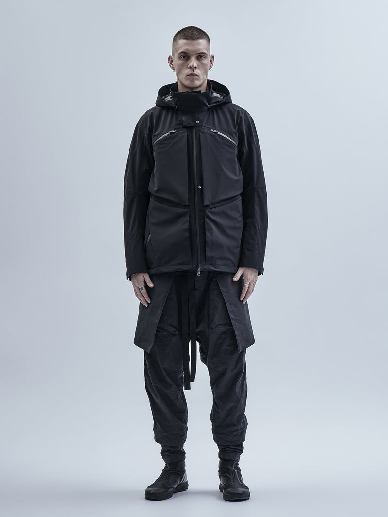 saieta cargo pants stotz etaproof charcoal dye