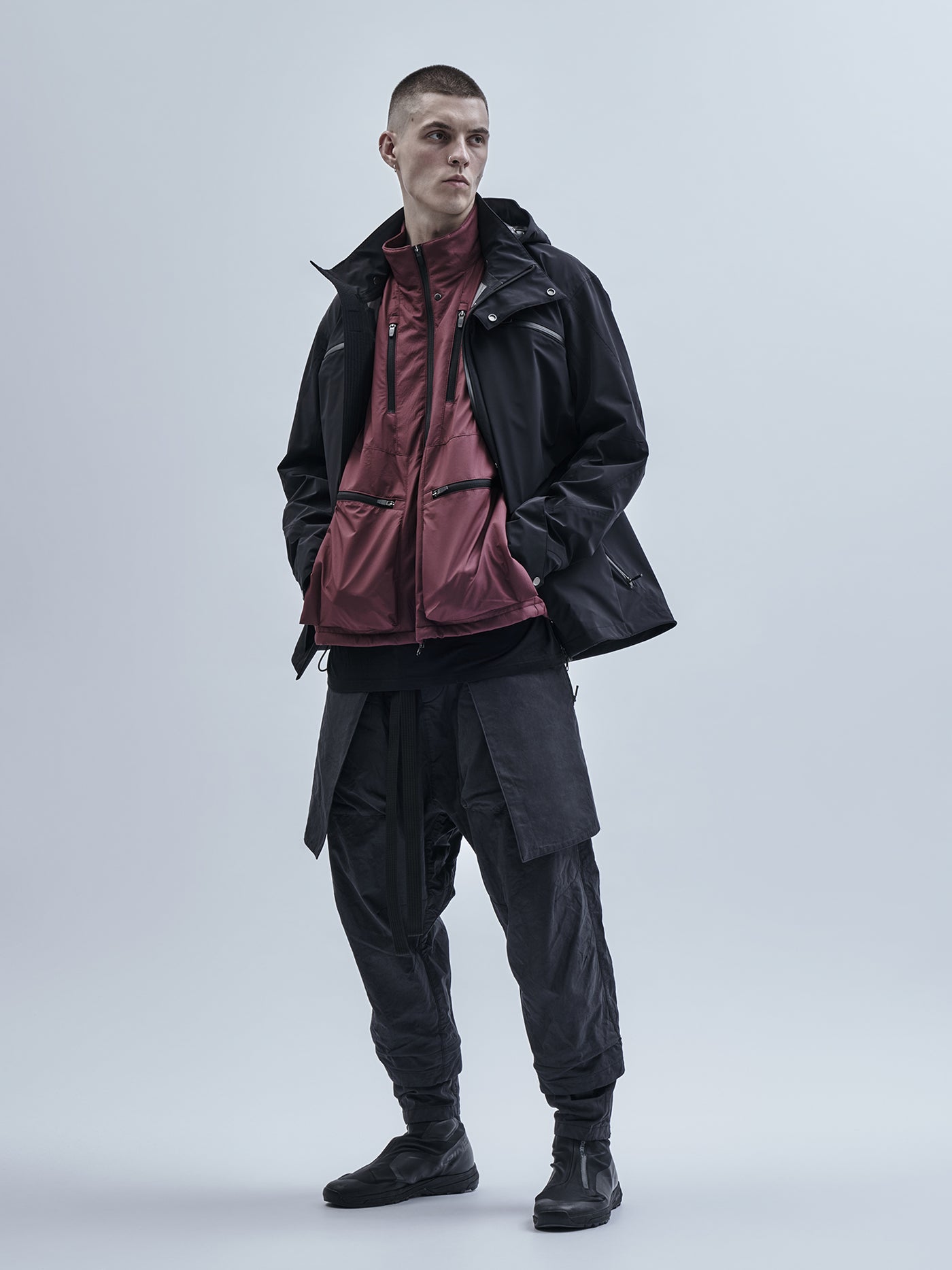 saieta cargo pants stotz etaproof charcoal dye – enfin levé