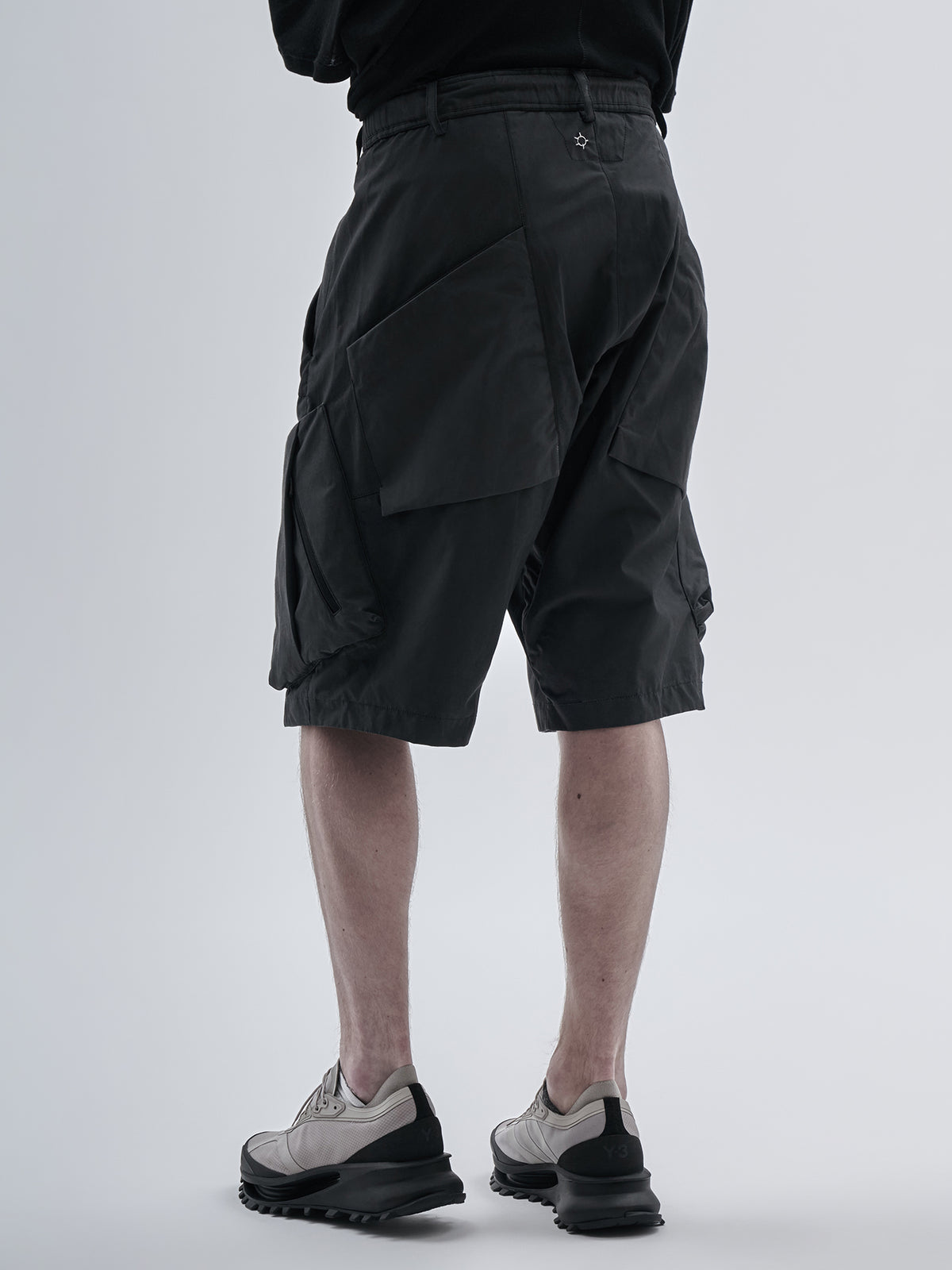 goratz shorts cold dyed grey