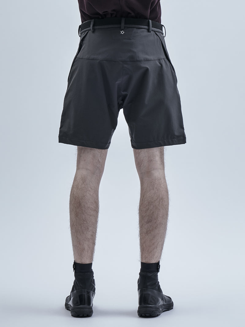 nirea shorts schoeller dryskin iron grey