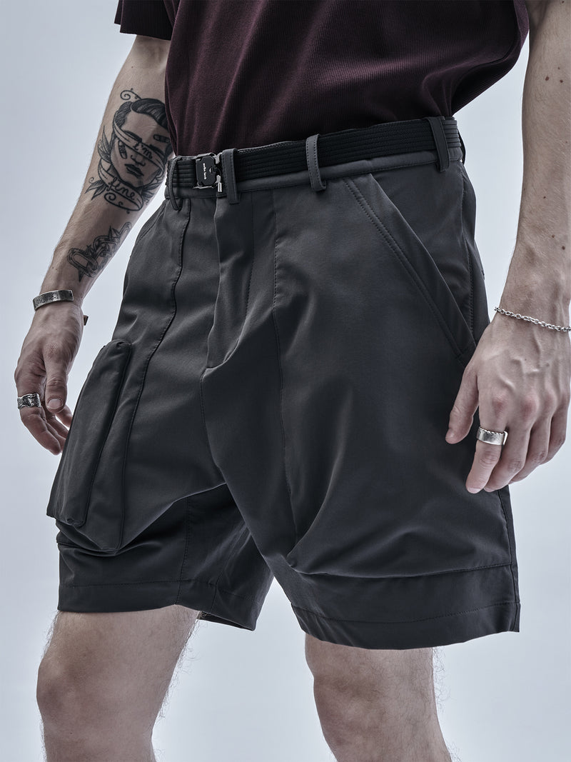 nirea shorts schoeller dryskin iron grey