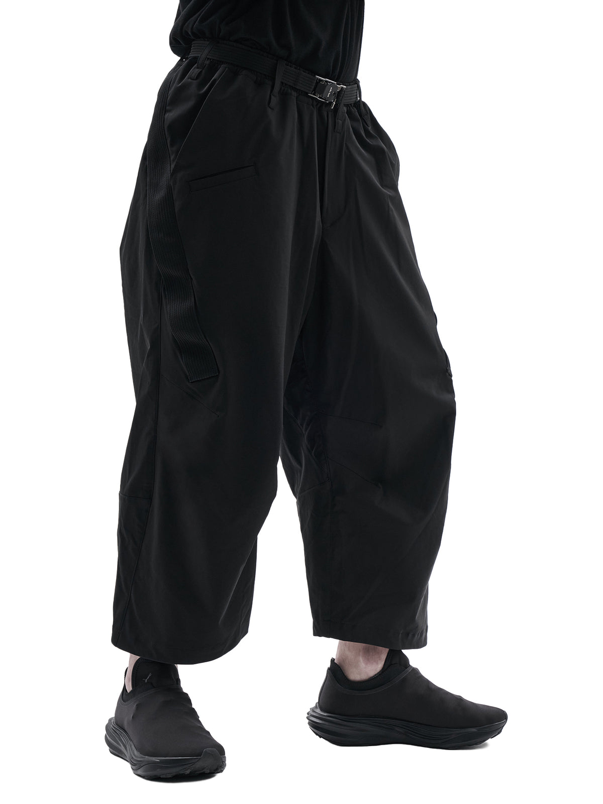 haitz cropped pants schoeller dryskin black