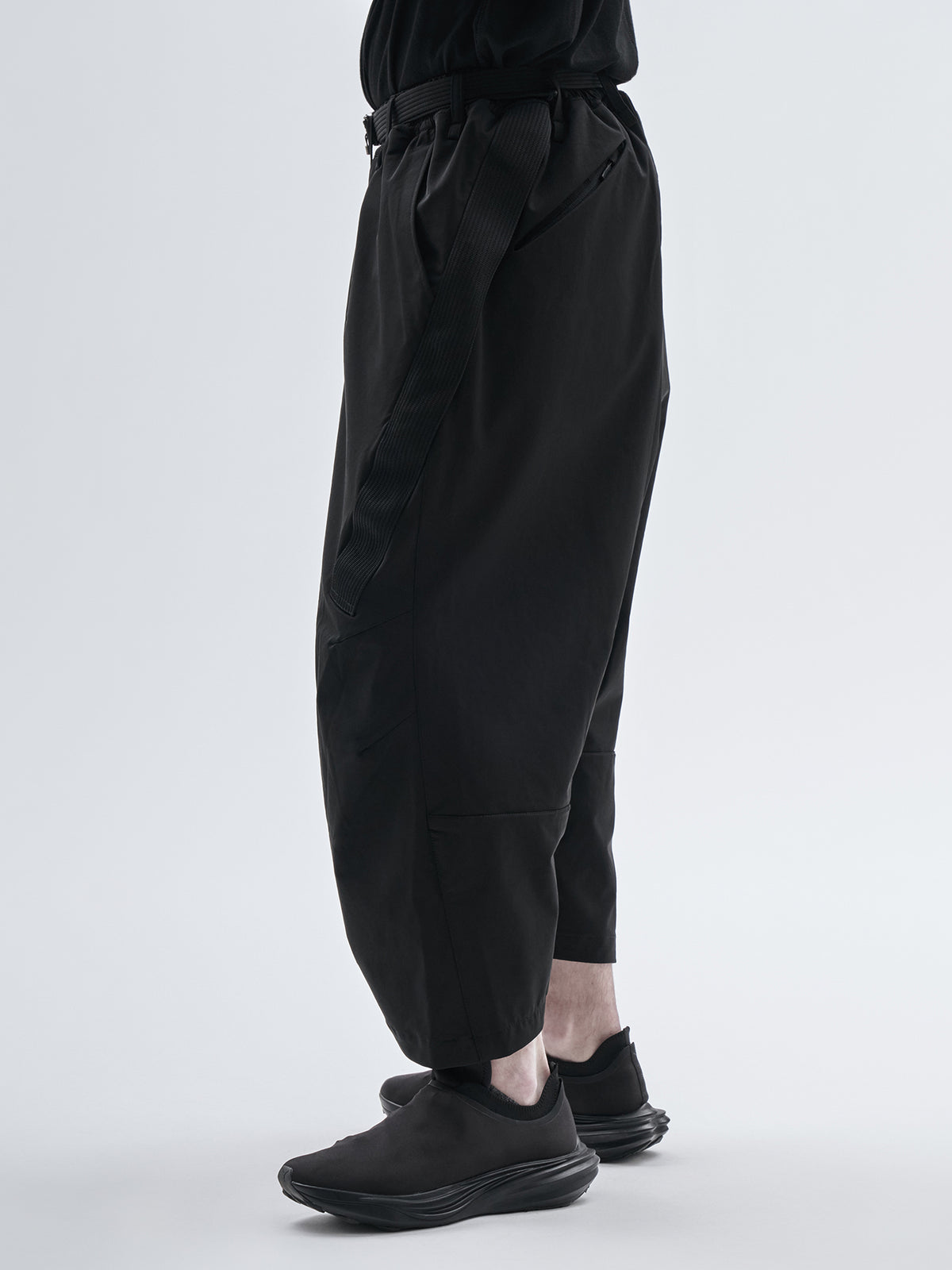 haitz cropped pants schoeller dryskin black