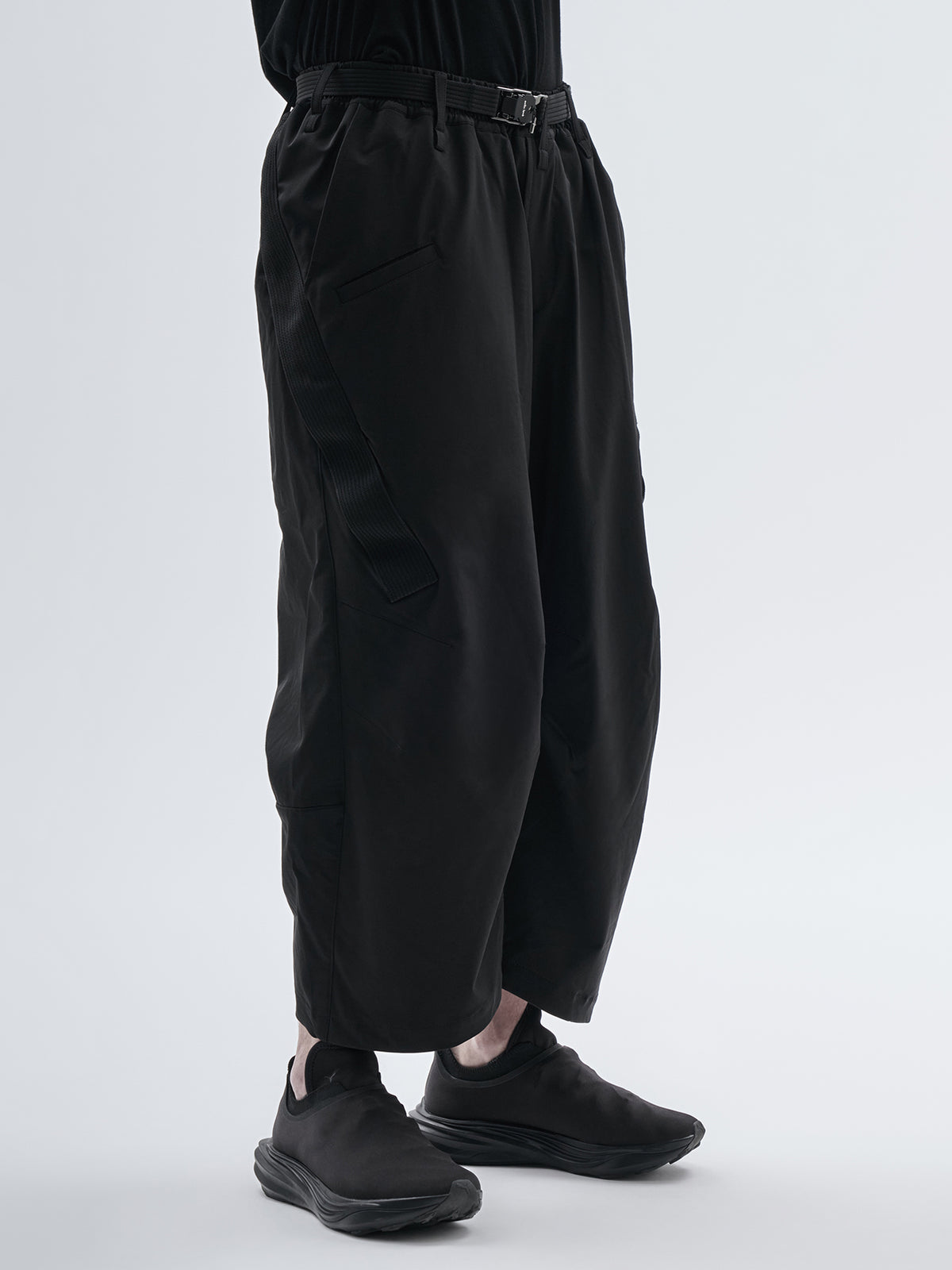 haitz cropped pants schoeller dryskin black
