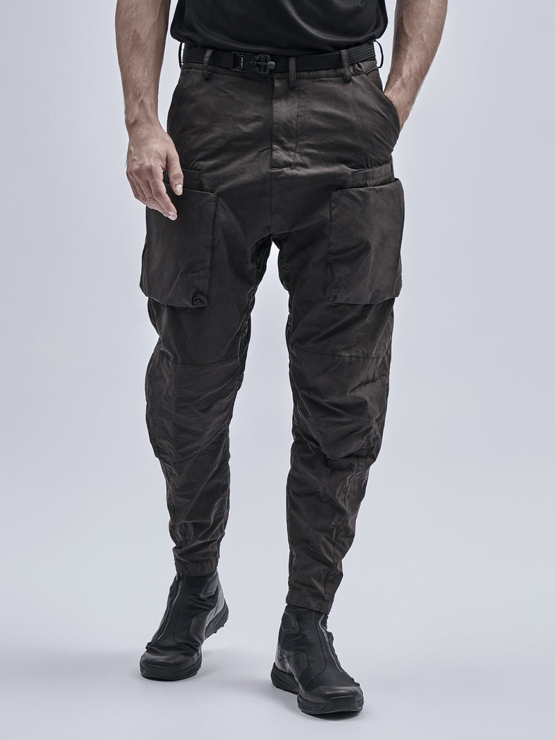 indarra articulated cargo pants etaproof shadow dye