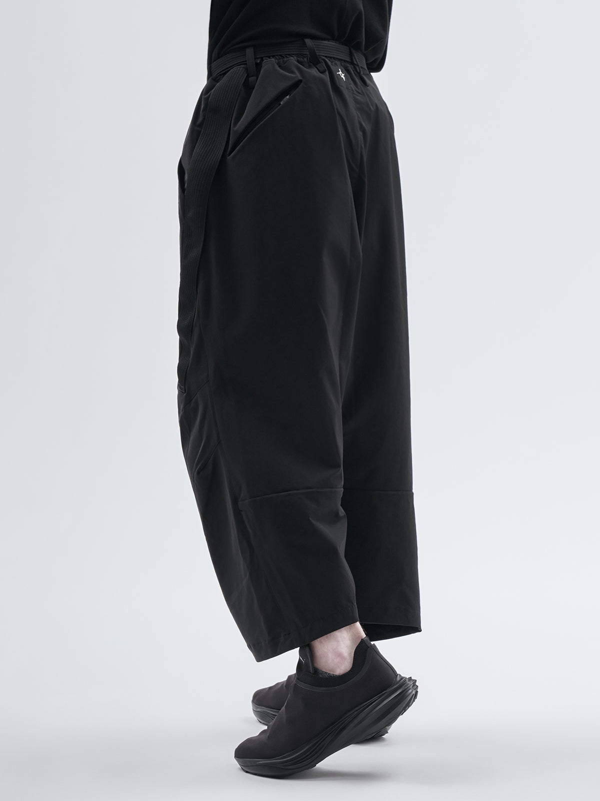 haitz cropped pants schoeller dryskin black
