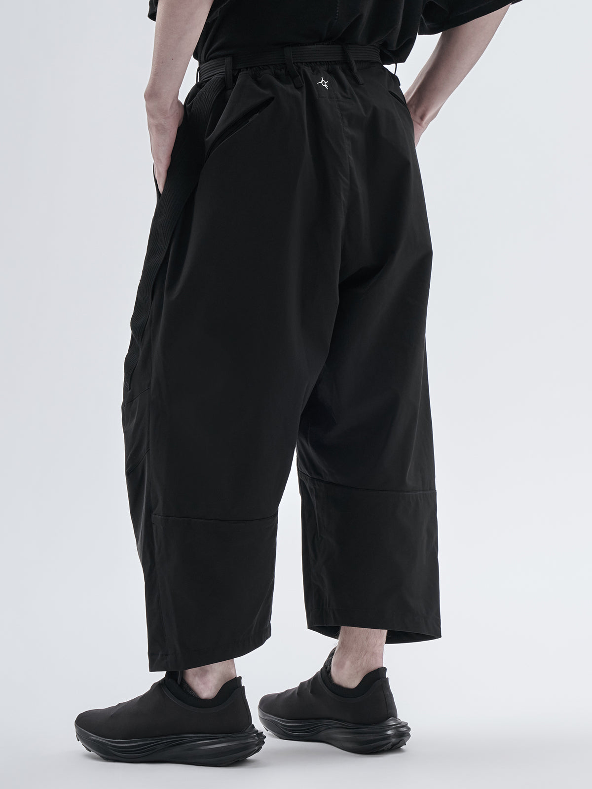 haitz cropped pants schoeller dryskin black