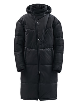 bihotz padded coat black